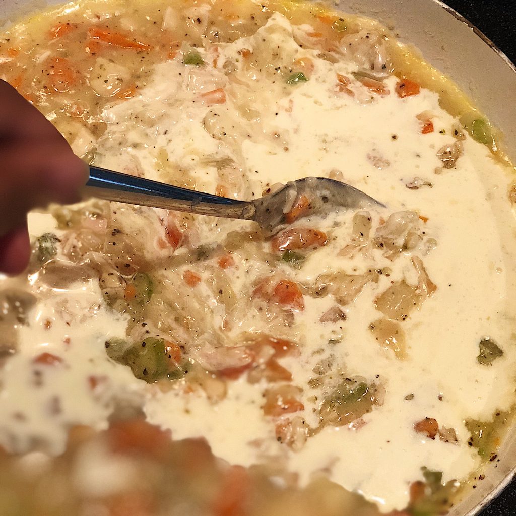 Quick and Easy Chicken Pot Pie, recipe